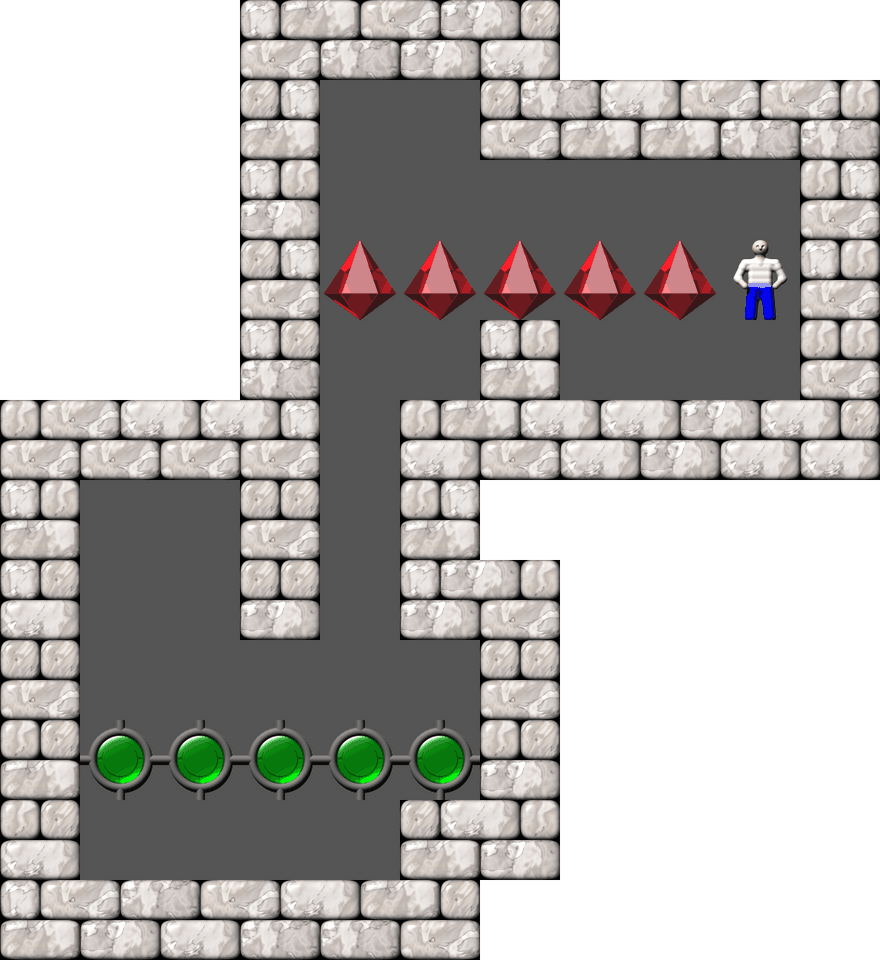 Sokoban Chrysalis Collection 4 level 29